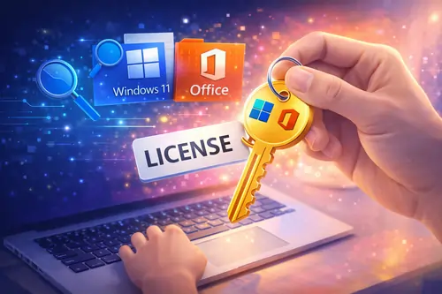 Retrouver sa clé de licence Windows ou Office